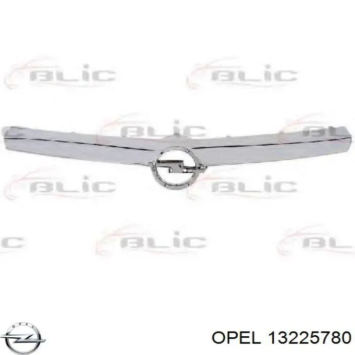 Grelha do radiador 13225780 Opel