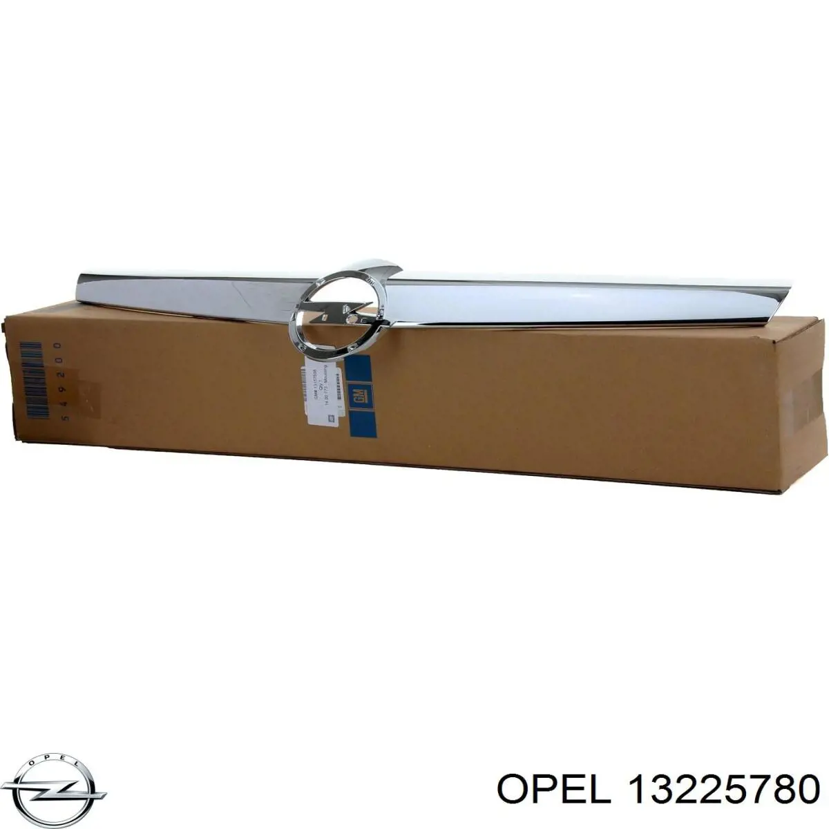 Grelha do radiador Opel 13225780