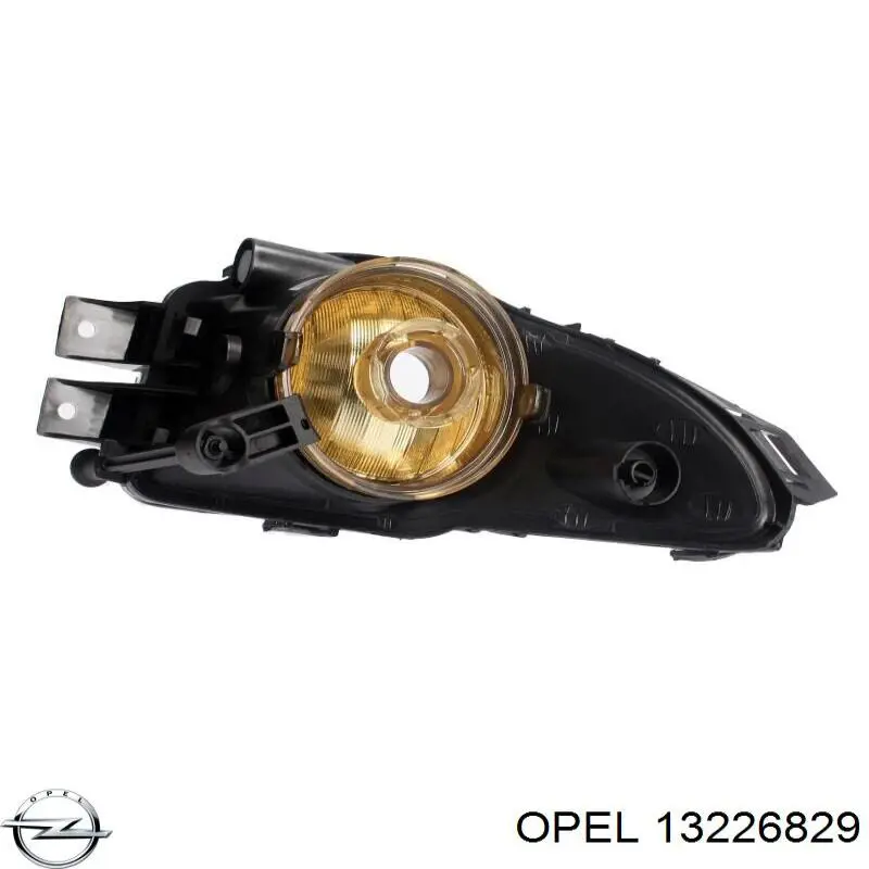 Фара противотуманная правая Opel 13226829