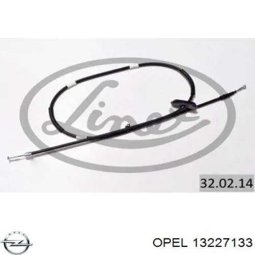 Задний трос ручника Cofle 115823 цена, от 22.92 USD