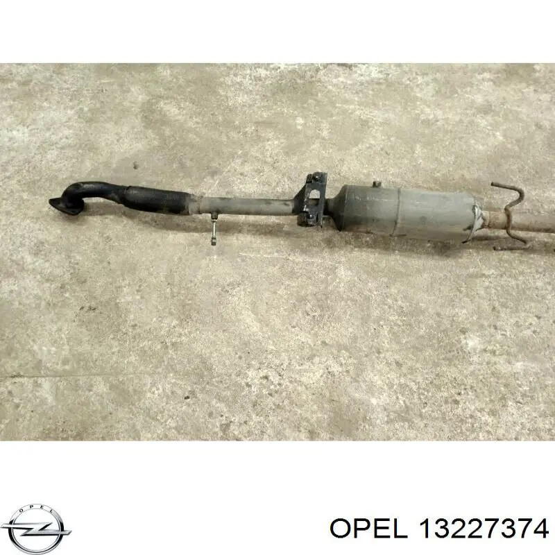 Выхлоп задний Opel 13227374 цена, от 29.14 USD