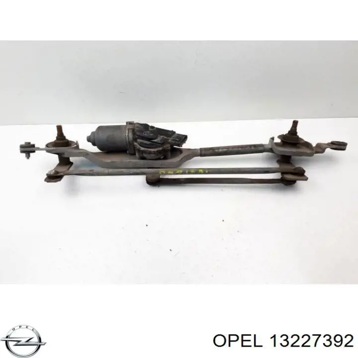 13227392 Opel motor de limpador pára-brisas do pára-brisas