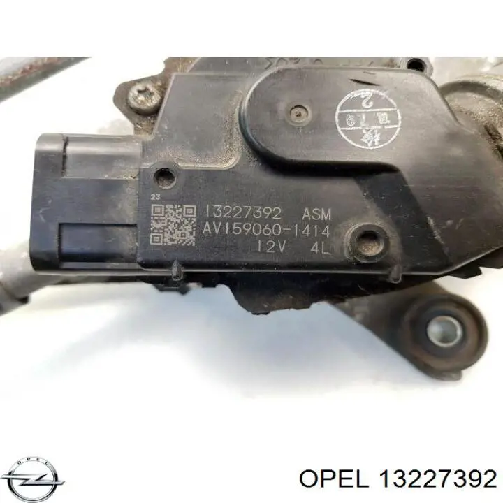 Купить 13227392 Opel Мотор стеклоочестителя