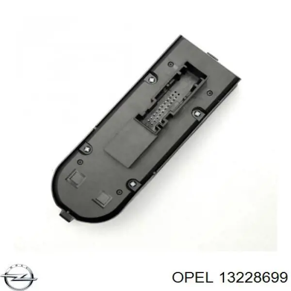 13228699 Opel кнопочный блок управления стеклоподъемником передний левый