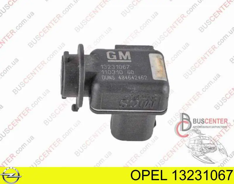 13231067 Opel sensor de sujidade de ar