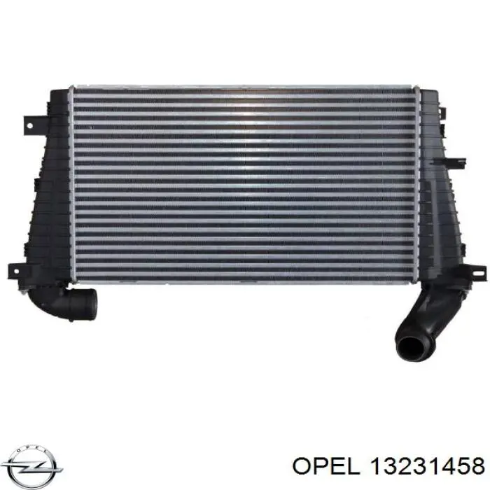 Купить 13231458 Opel Интеркулер