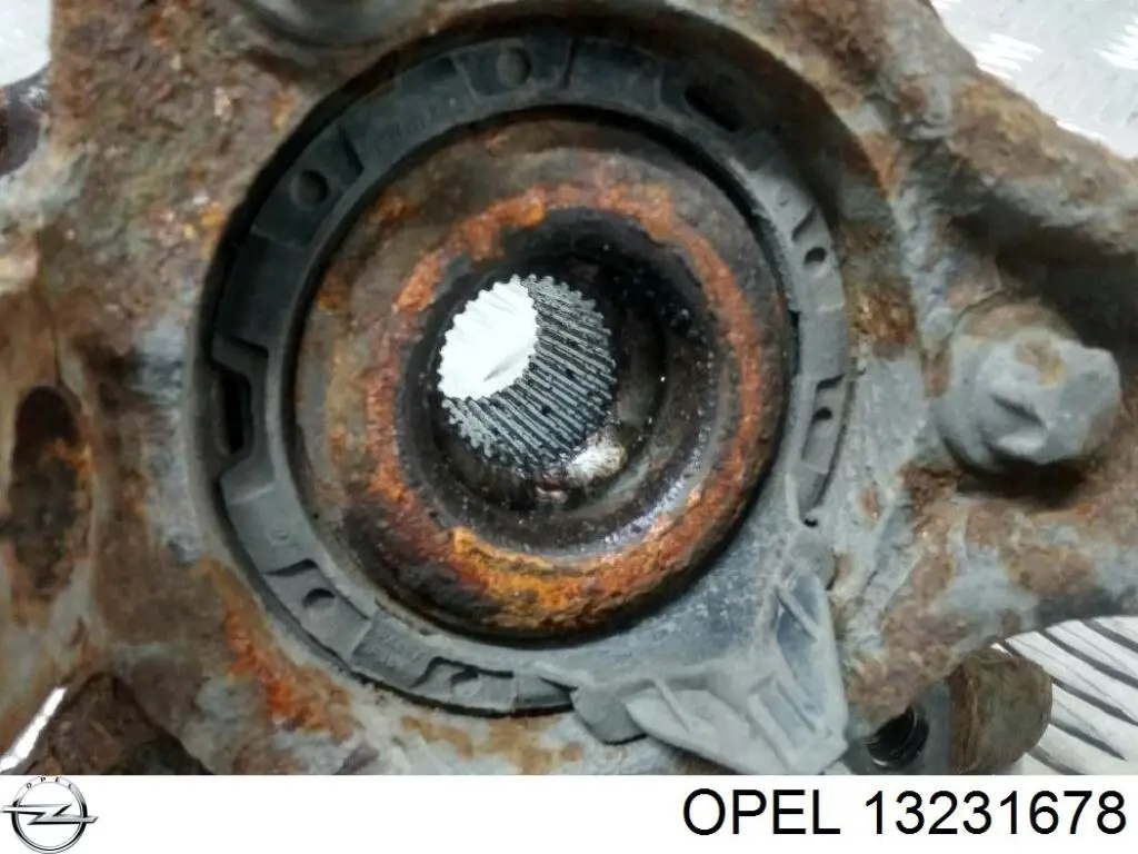 13231678 Opel Ступица колеса передняя