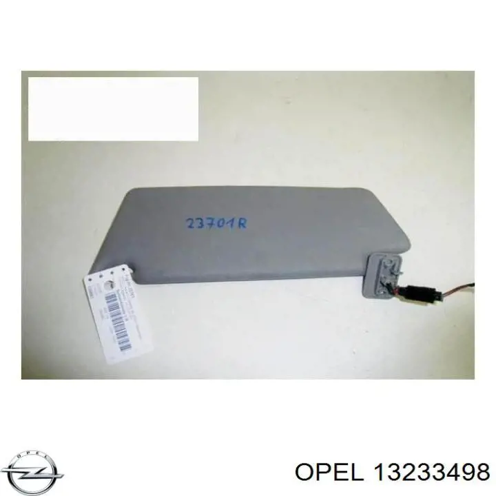 Козырек солнцезащитный автомобиля Opel 1437070 цена, от 31.67 USD