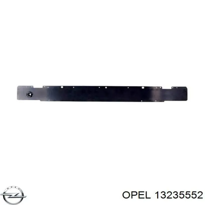 Шина бампера переднего Opel 13235552 цена, от 86.76 USD