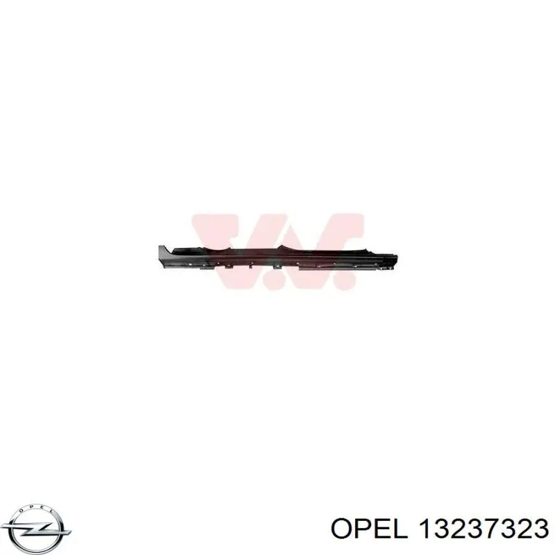 Купить 13237323 Opel Обшивка порога, правая