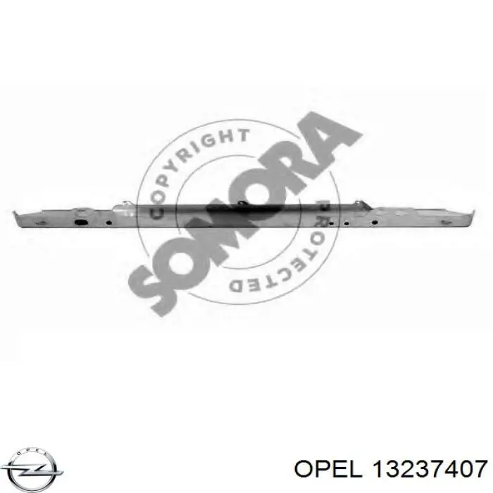 Усилитель бампера нижний Opel 13237407 цена, от 40.21 USD