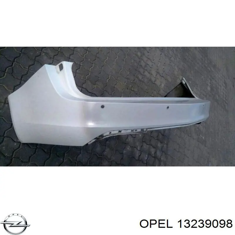 13239098 Opel pára-choque traseiro