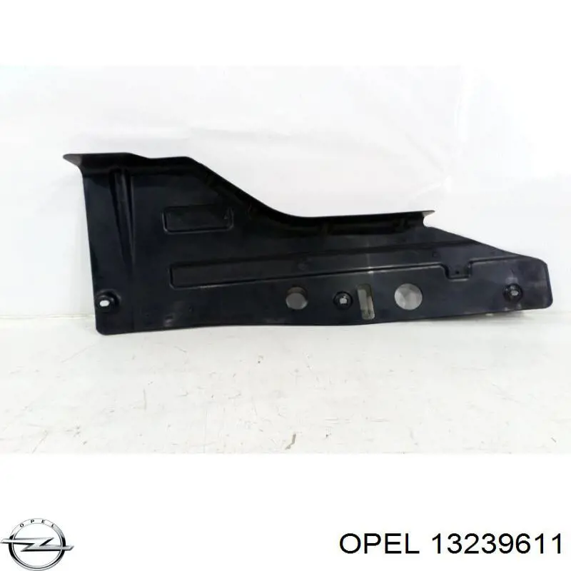 13239611 General Motors Защита двигателя правая