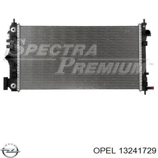Купить 13241729 Opel Радиатор водяной