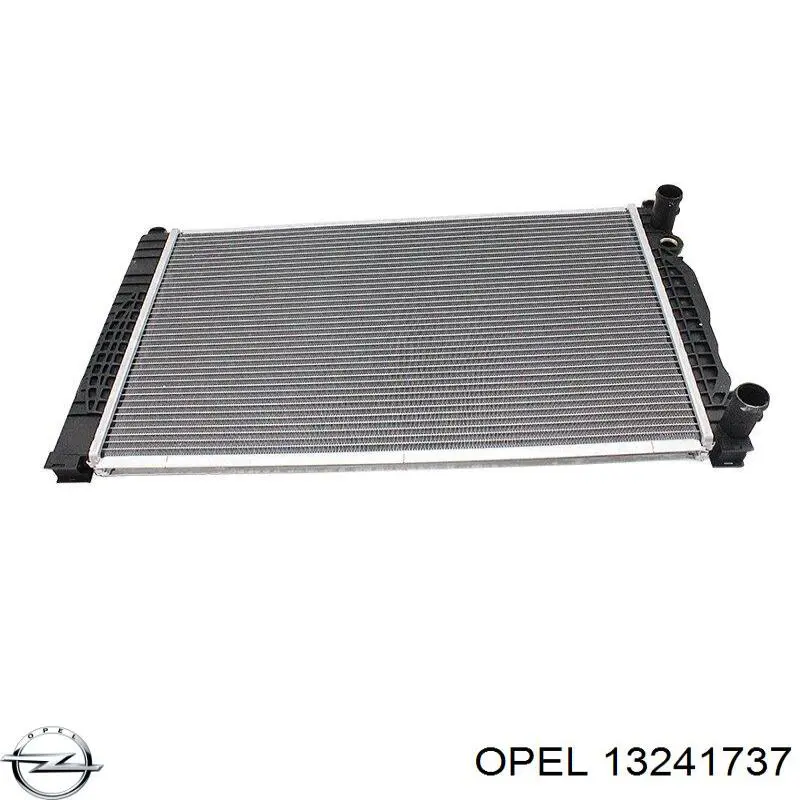 Радиатор кондиционера 13241737 Opel