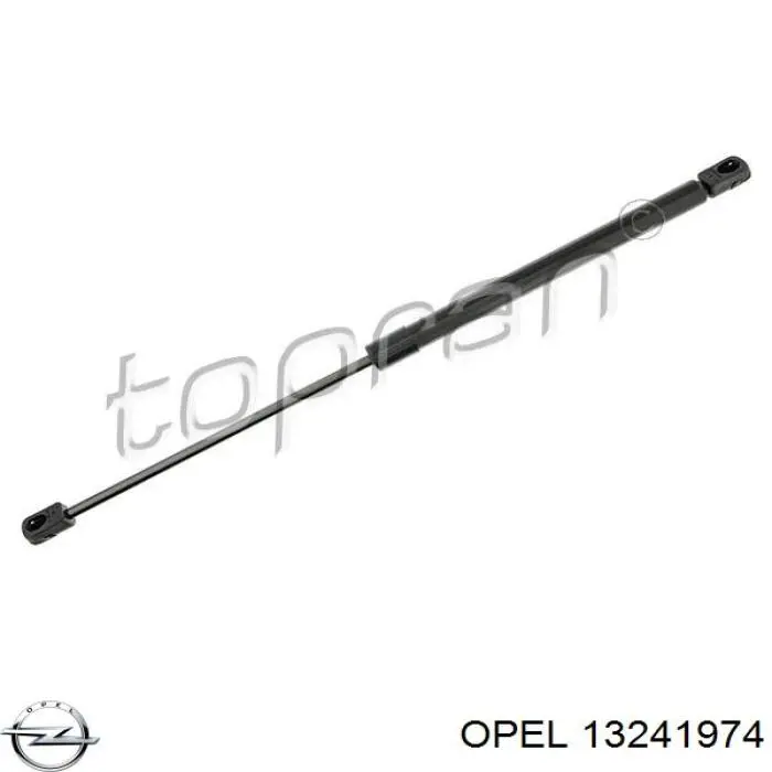 13241974 Opel Амортизатор крышки багажника