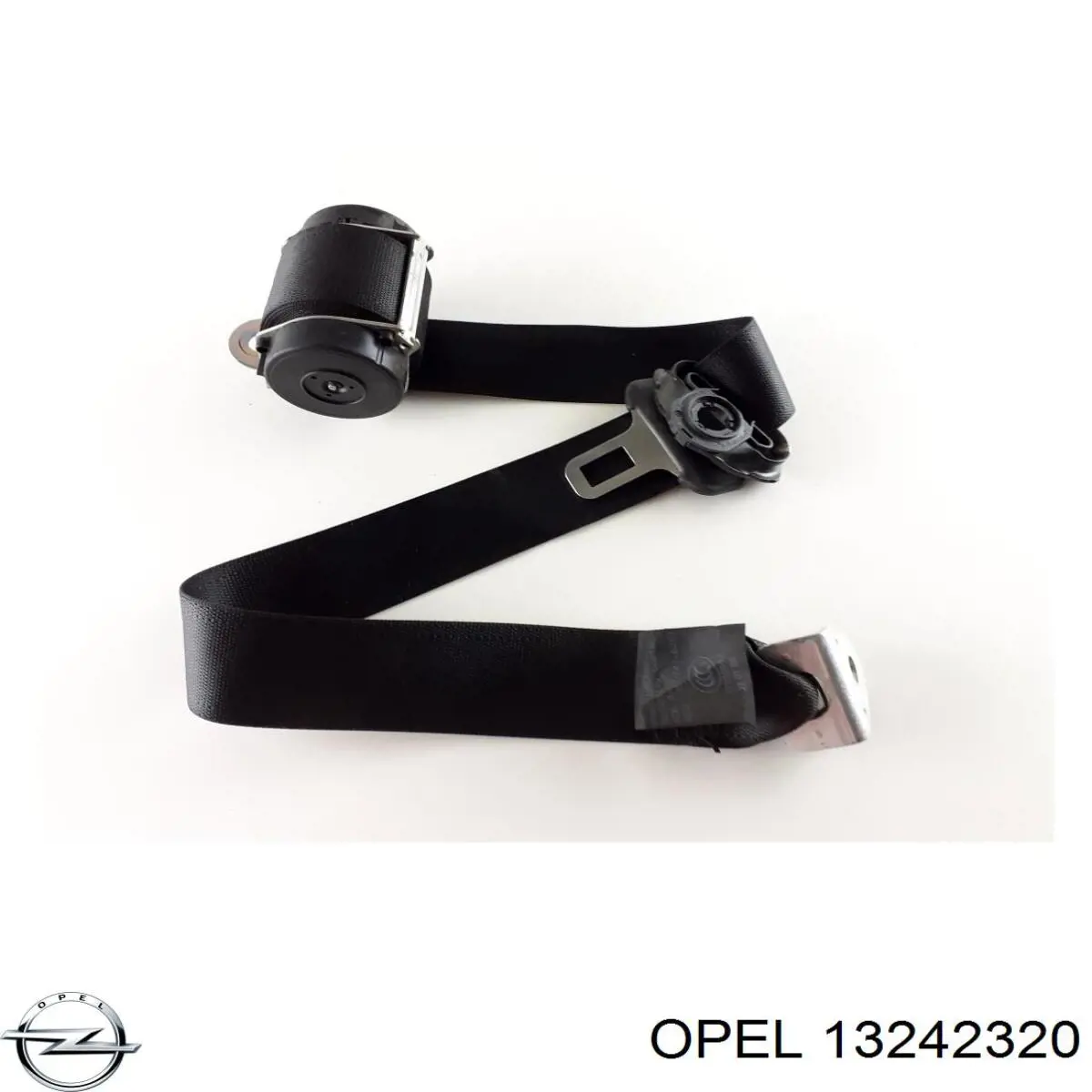 13242320 Opel Ремень безопасности задний правый