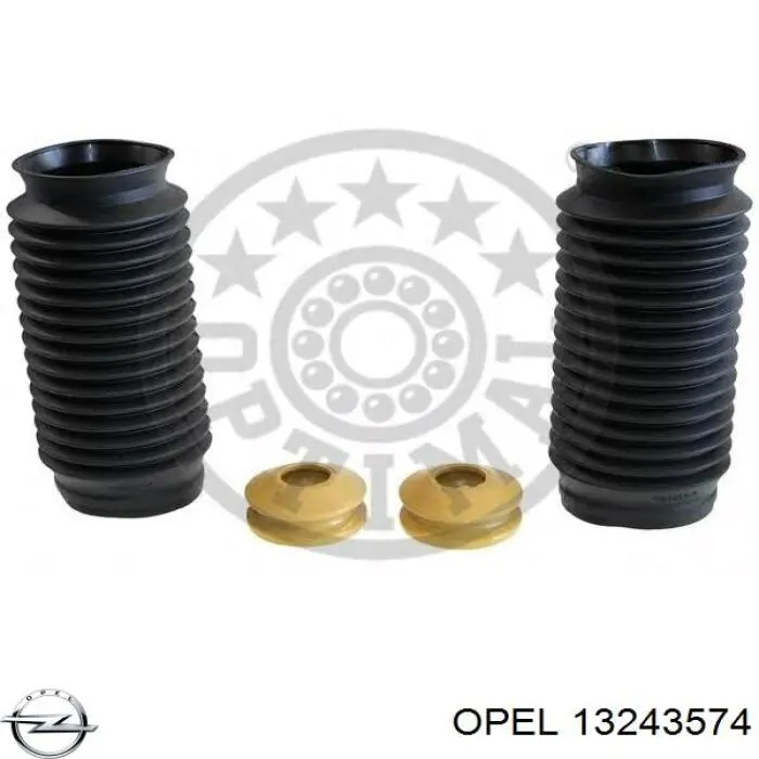 13243574 Opel bota de proteção de amortecedor dianteiro