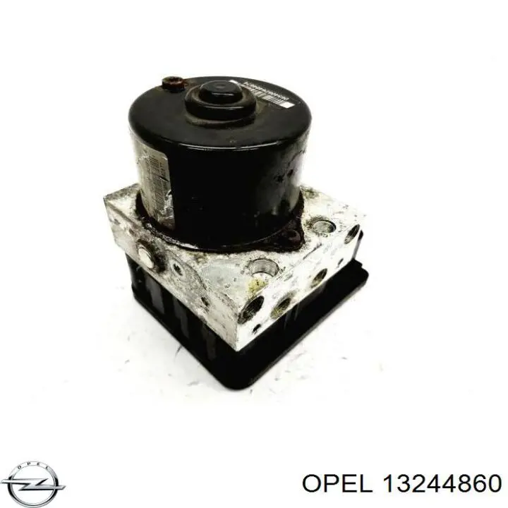 13244860 Opel Блок ABS гидравлический