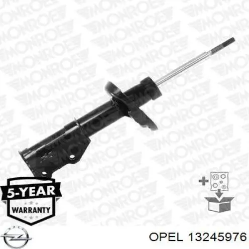 Купить 13245976 Opel Амортизатор подвески передний левый