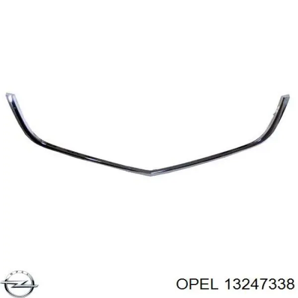 13247338 Opel Молдинг решетки радиатора нижний
