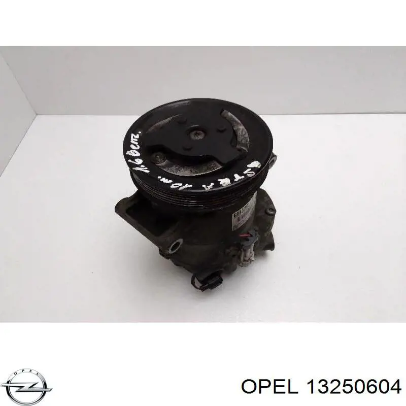 13250604 Opel compressor de aparelho de ar condicionado