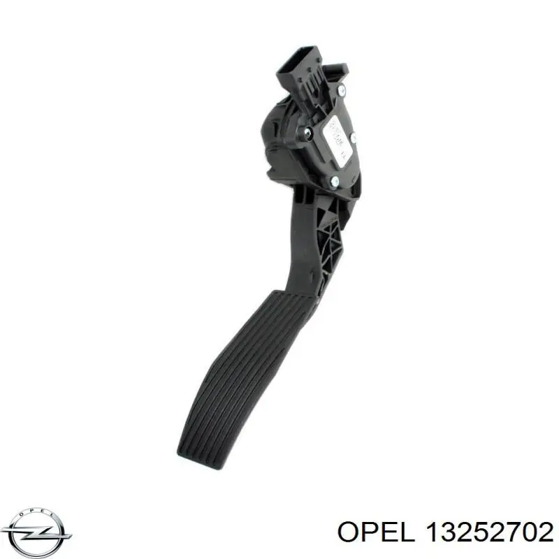 13252702 Opel pedal de gás (de acelerador)