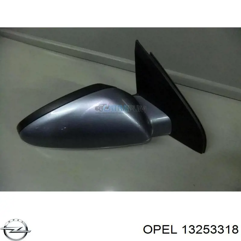 Наружное зеркало правое Opel 13253318 цена, от 1.04 USD