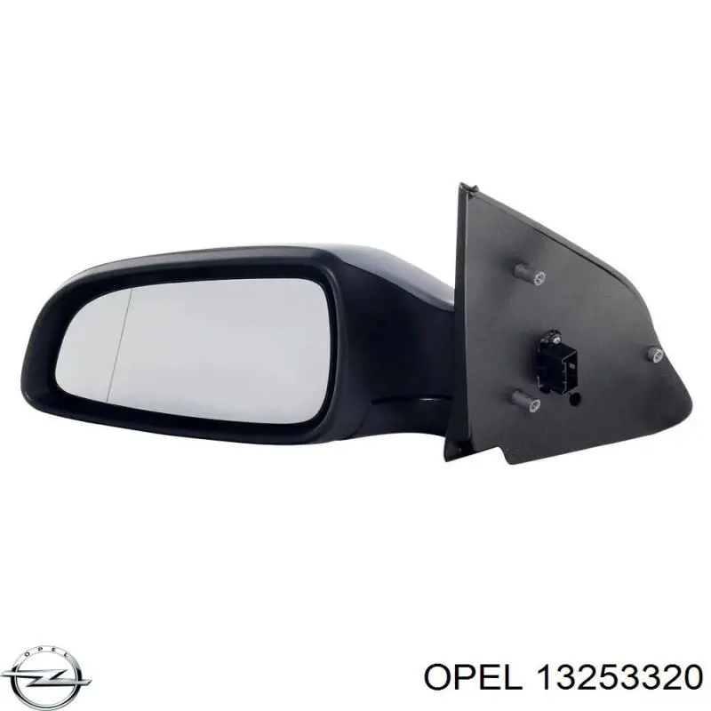 Зеркало заднего вида, левое Opel 13253320 цена, от 98.14 USD