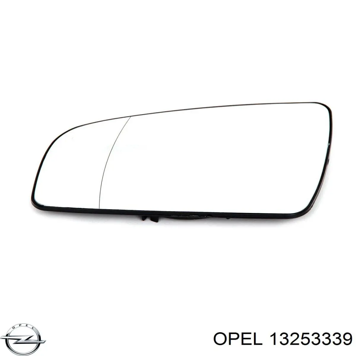 13253339 Opel espelho de retrovisão esquerdo