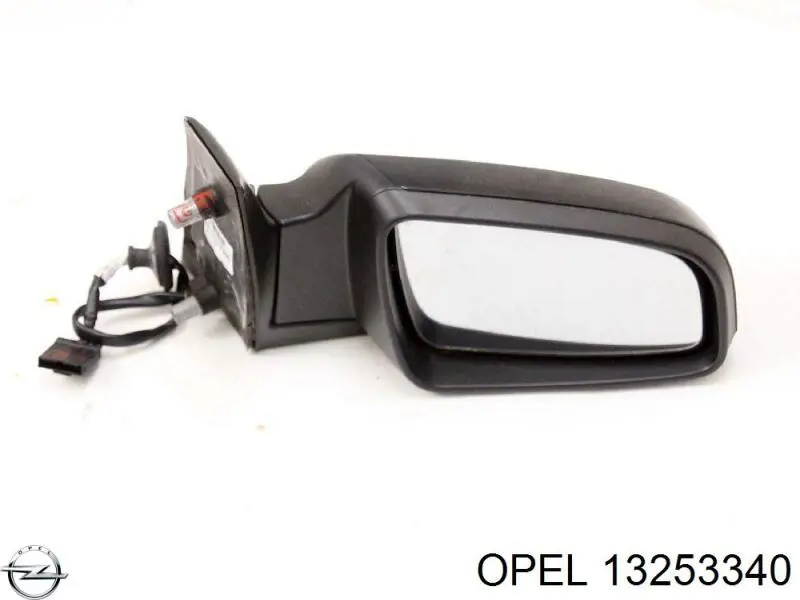 Зеркало заднего вида правое Opel 13253340