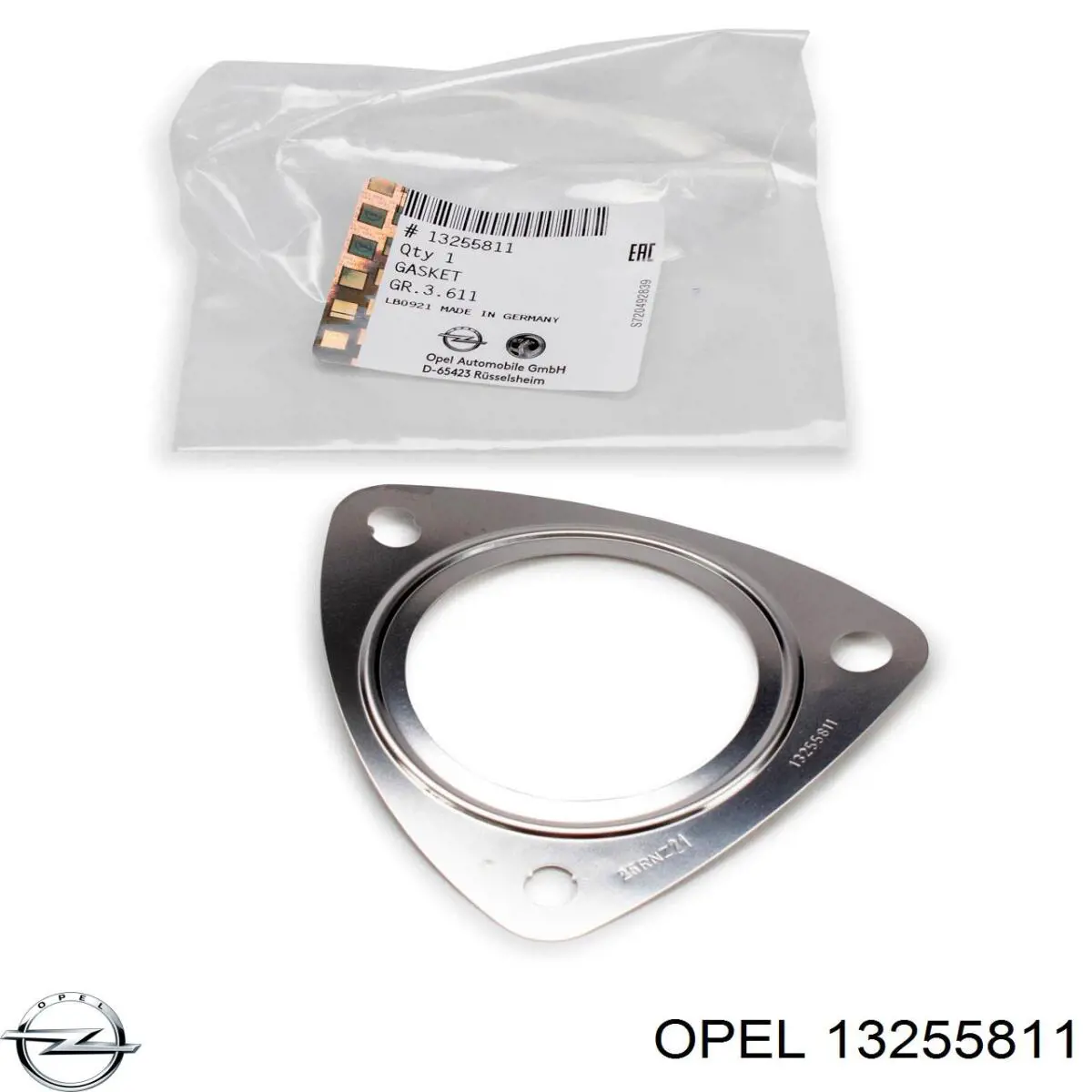 13255811 Opel прокладка катализатора задняя