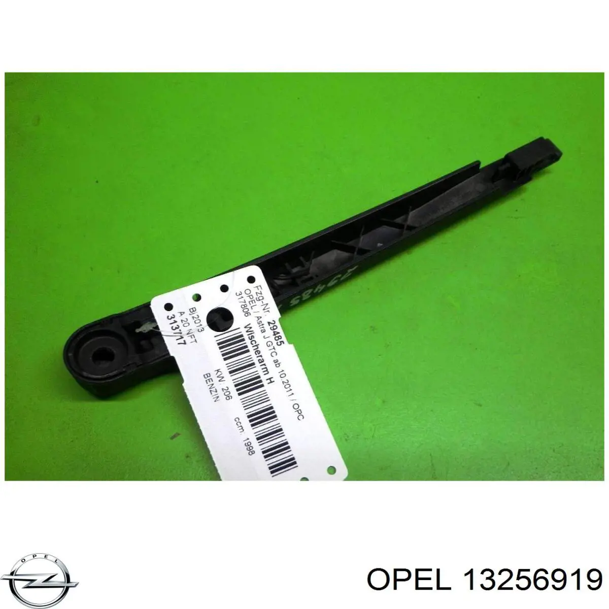 Рычаг-поводок стеклоочистителя заднего стекла Opel 13256919 цена, от 10.16 USD