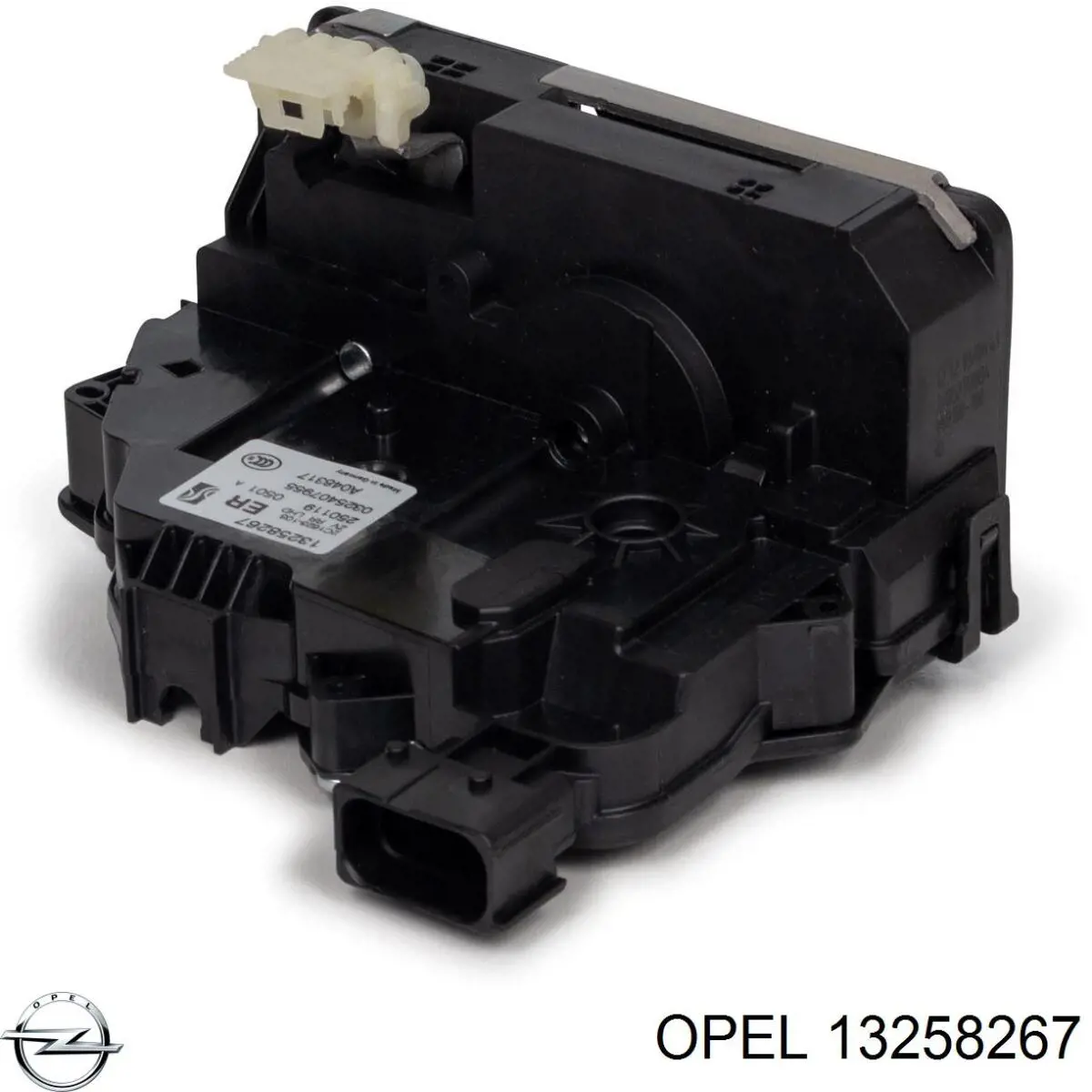 13258267 Opel Замок двери задней правой
