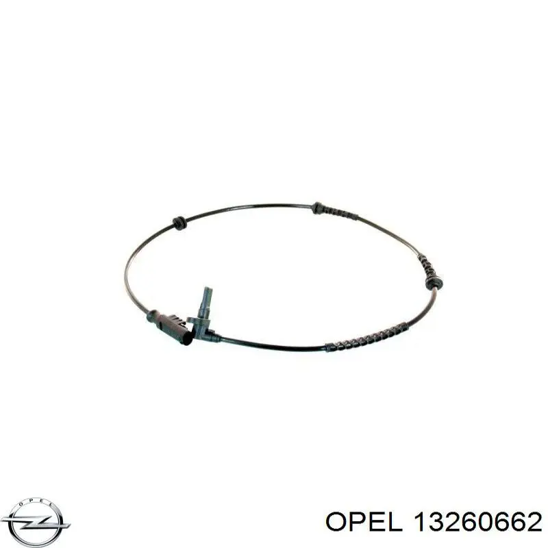 Датчик АБС передний 13260662 Opel