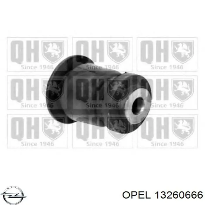 13260666 Opel Сайлентблок нижнего переднего рычага