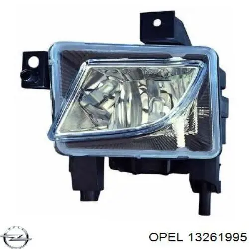 Купить 13261995 Opel Противотуманка левая