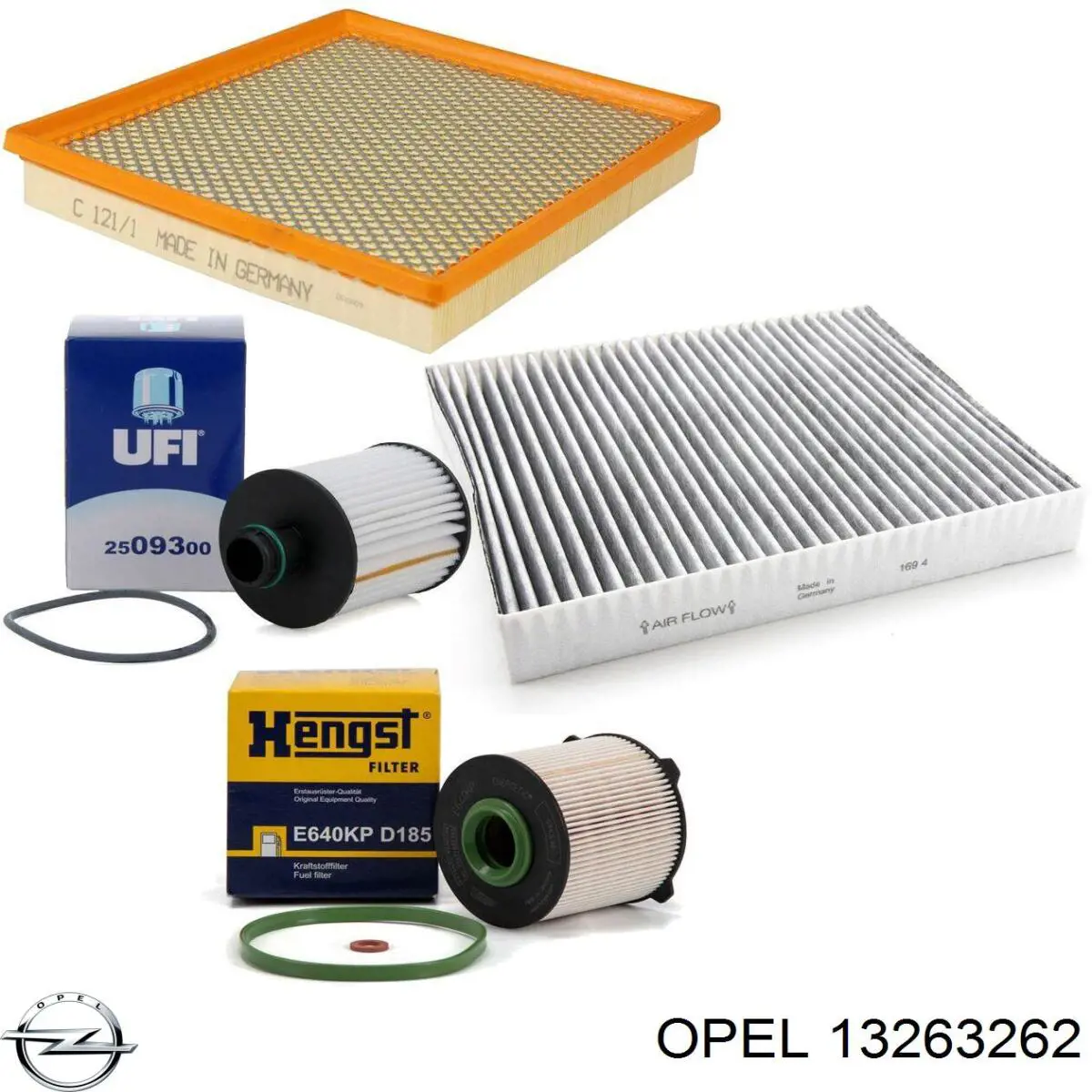 Compre 13263262 Opel Filtro de combustível