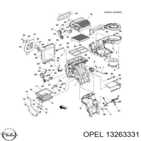 13263331 Opel 