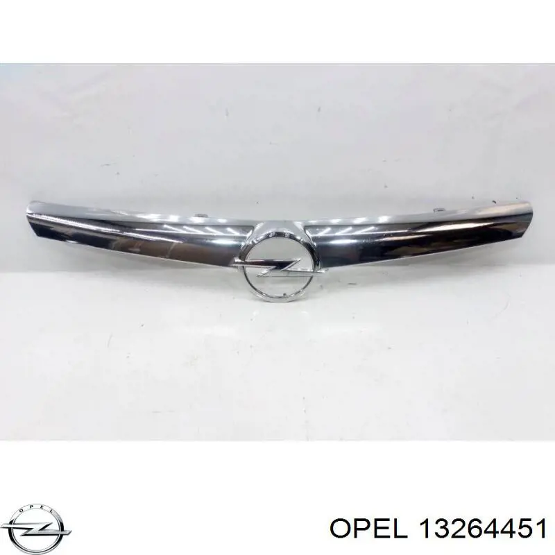 13264451 Opel Решетка радиатора