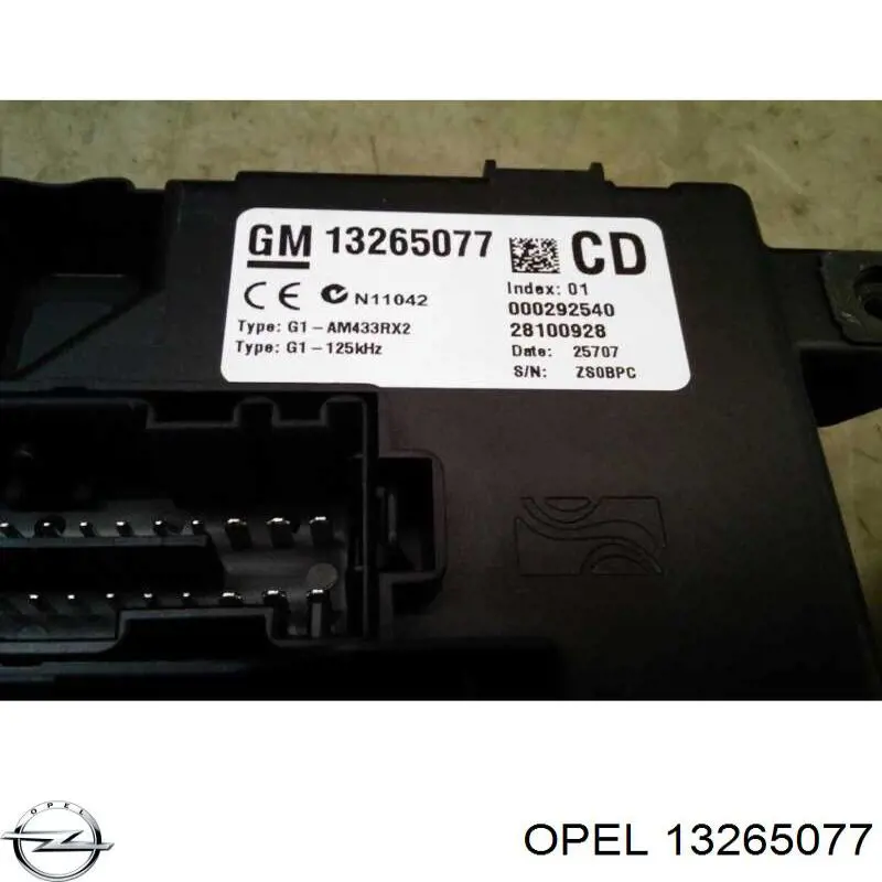 13265077 Opel 