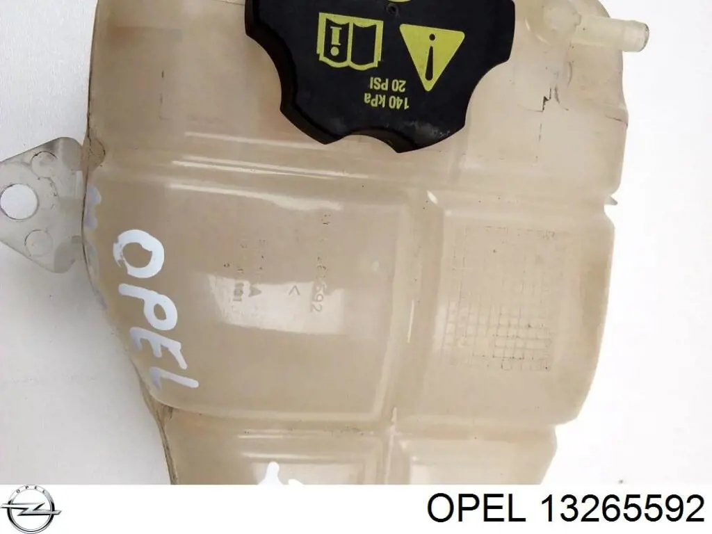 Купить 13265592 Opel Водяной бачок системы охлаждения