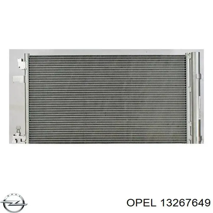 13267649 Opel радиатор кондиционера