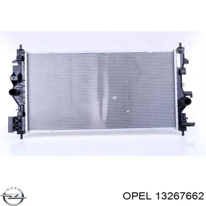 Купить 13267662 Opel Радиатор водяной