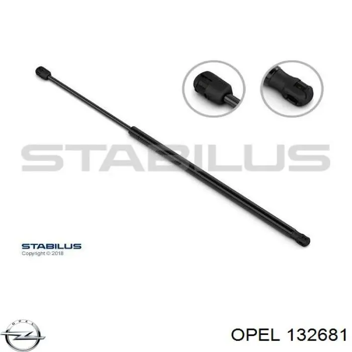 Амортизатор задней двери Opel 132681 цена, от 5.17 USD