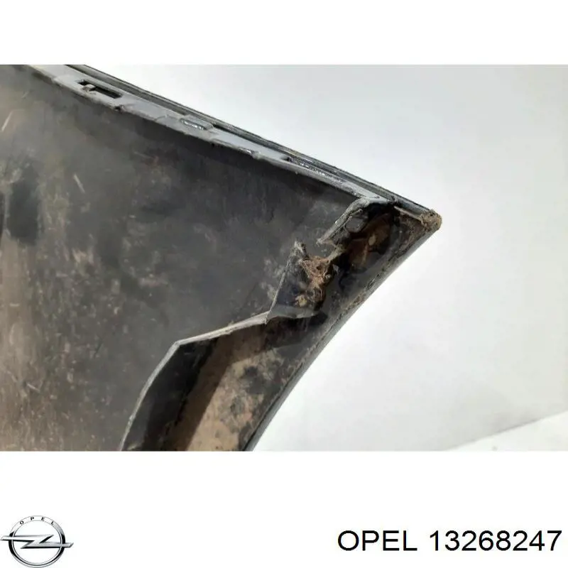 Задний бампер 1400827 Opel