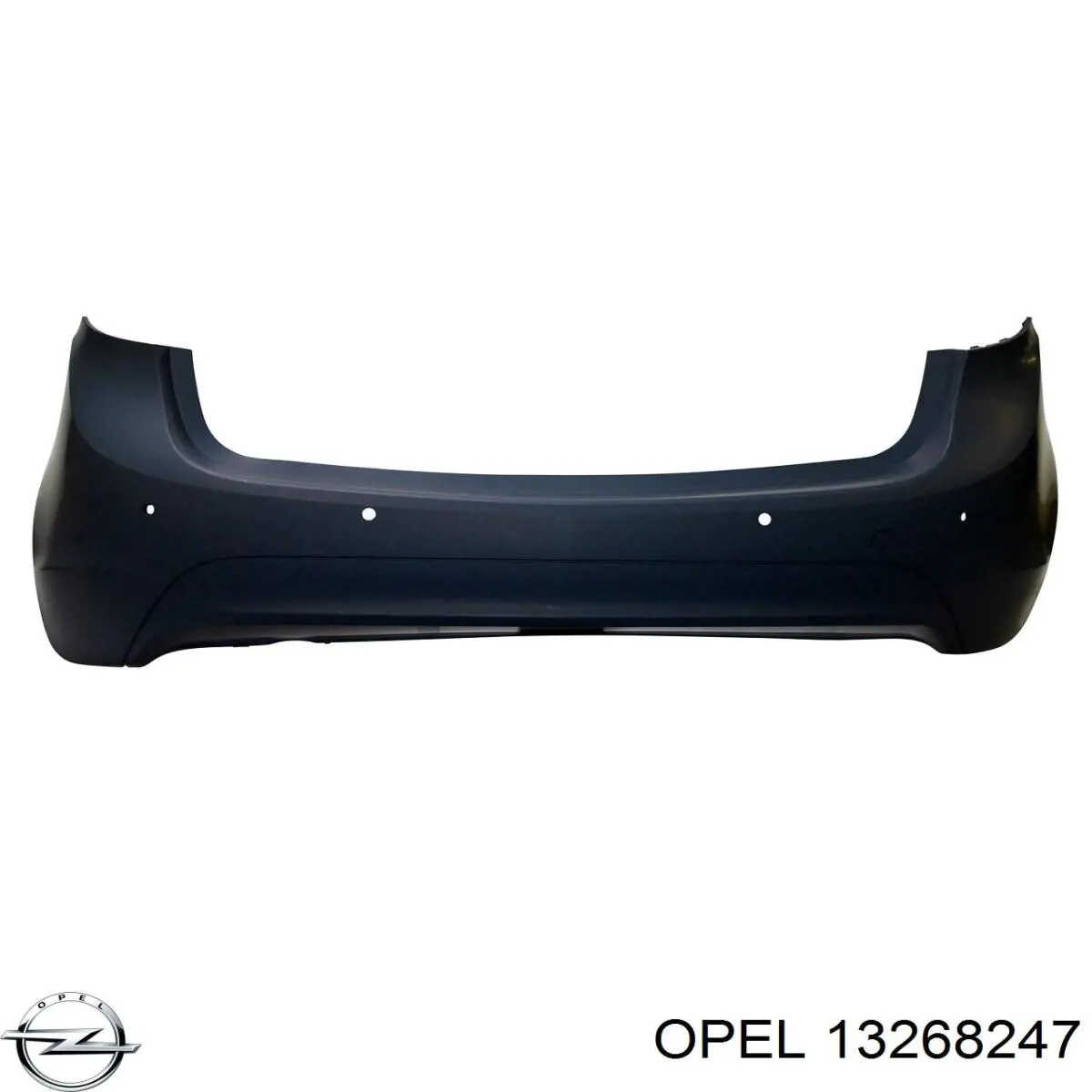 Купить 1400827 Opel Задний бампер