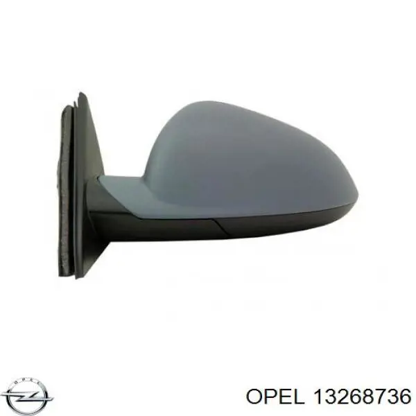 13268736 Opel Левое боковое зеркало