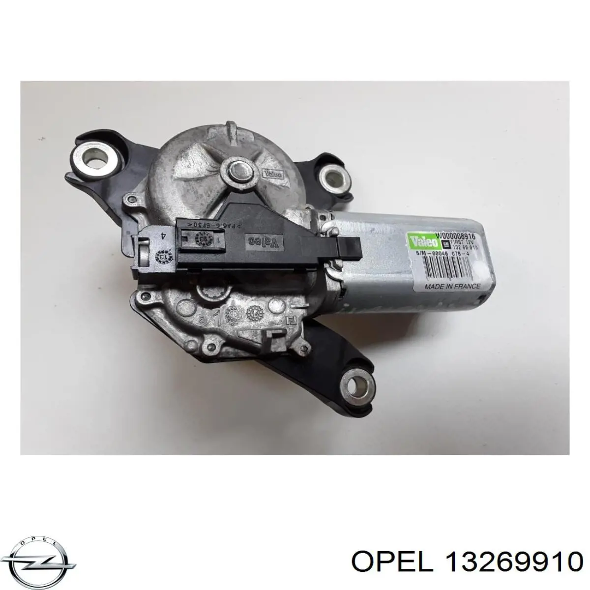 Motor de limpador pára-brisas de vidro traseiro para Opel Insignia (G09)