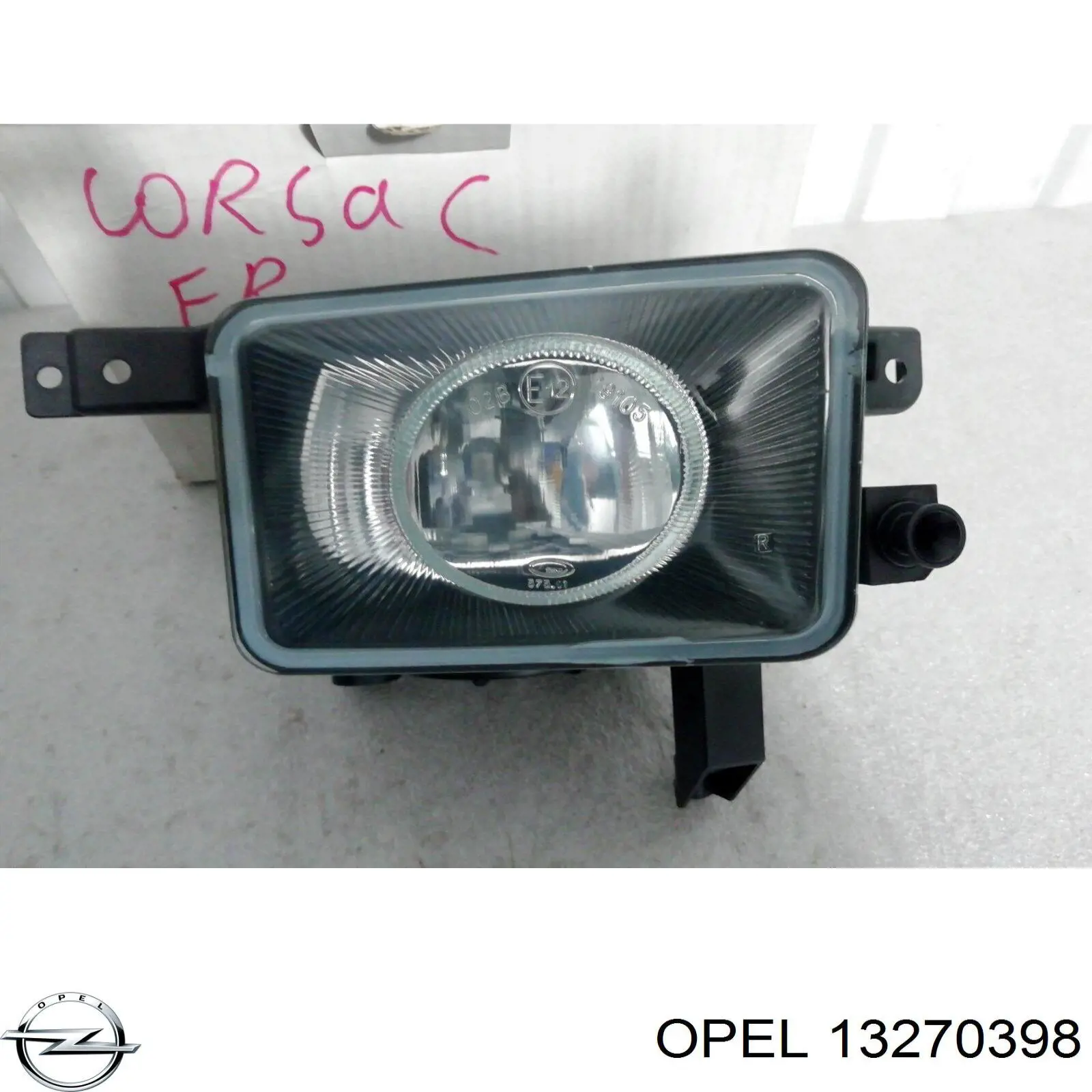 13270398 Opel Противотуманка правая